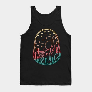 Middle Forest Waterfall Tank Top